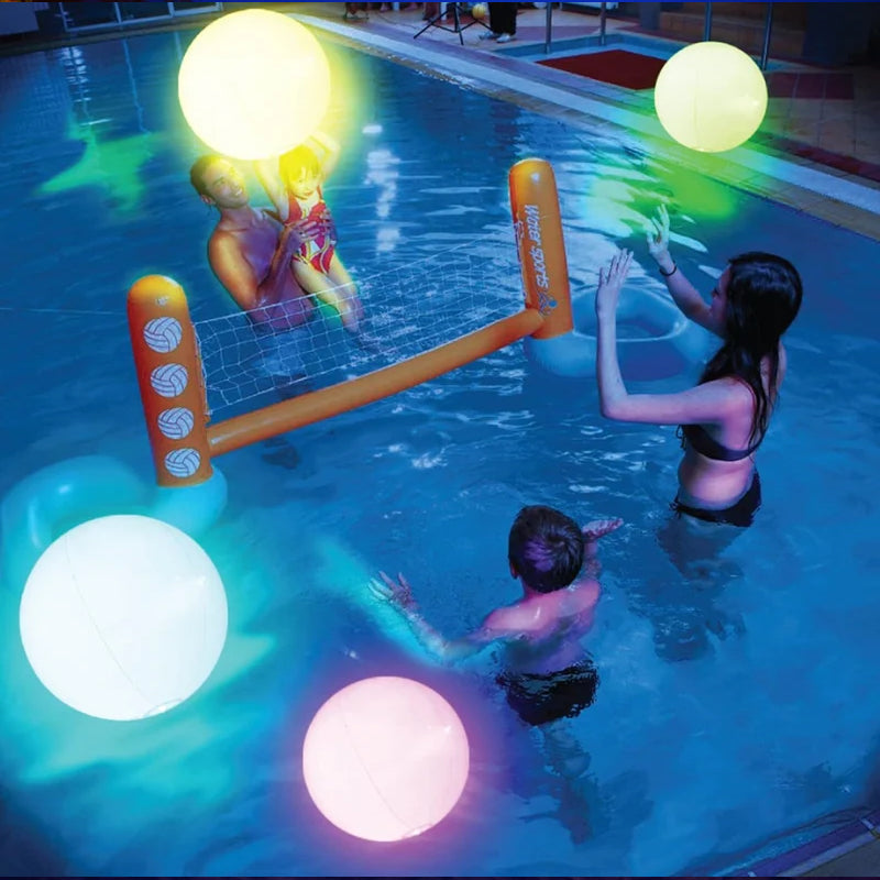 BowLift | Pool Decoration LED Light 16 Colors Glowing Beach Ball