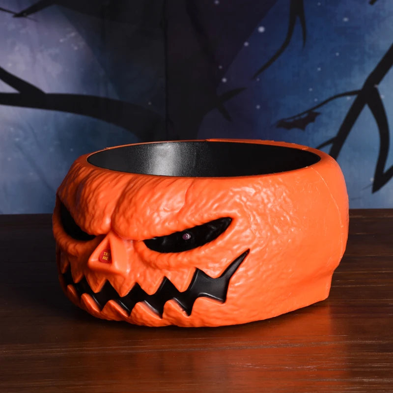 BowLift | Animated Halloween Candy Bowl with Skeleton Hand
