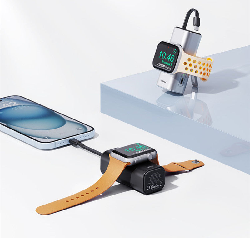 BowLift | 2-in-1 Mini Portable Magnetic Wireless Fast Charging Power Bank (5000mAh)