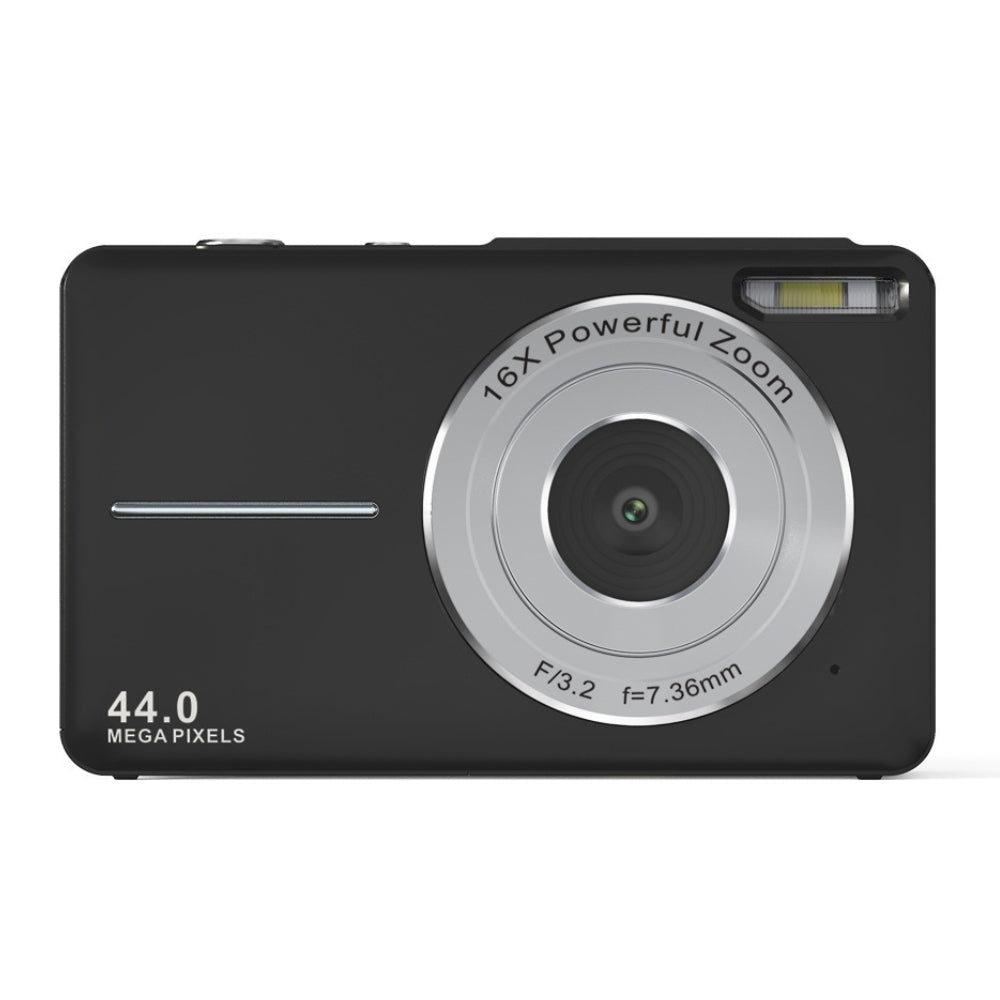 BowLift | Portable Digital Camera 1080P 44MP with 16X Zoom – Compact Vlogging Camera with LCD Screen, Rechargeable, Perfect for Teens and Students