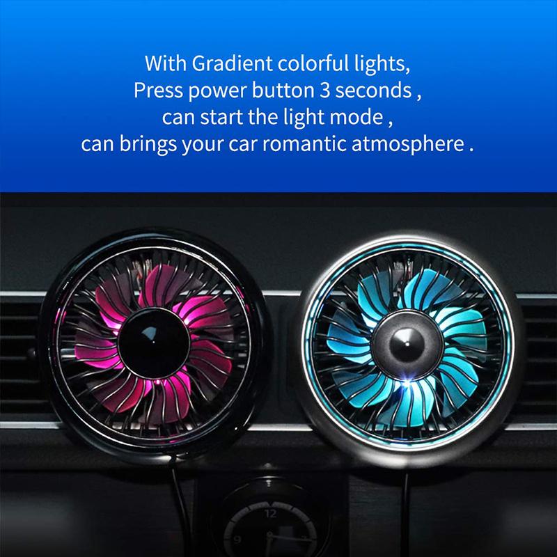 BowLift | Car Air Outlet USB Fan