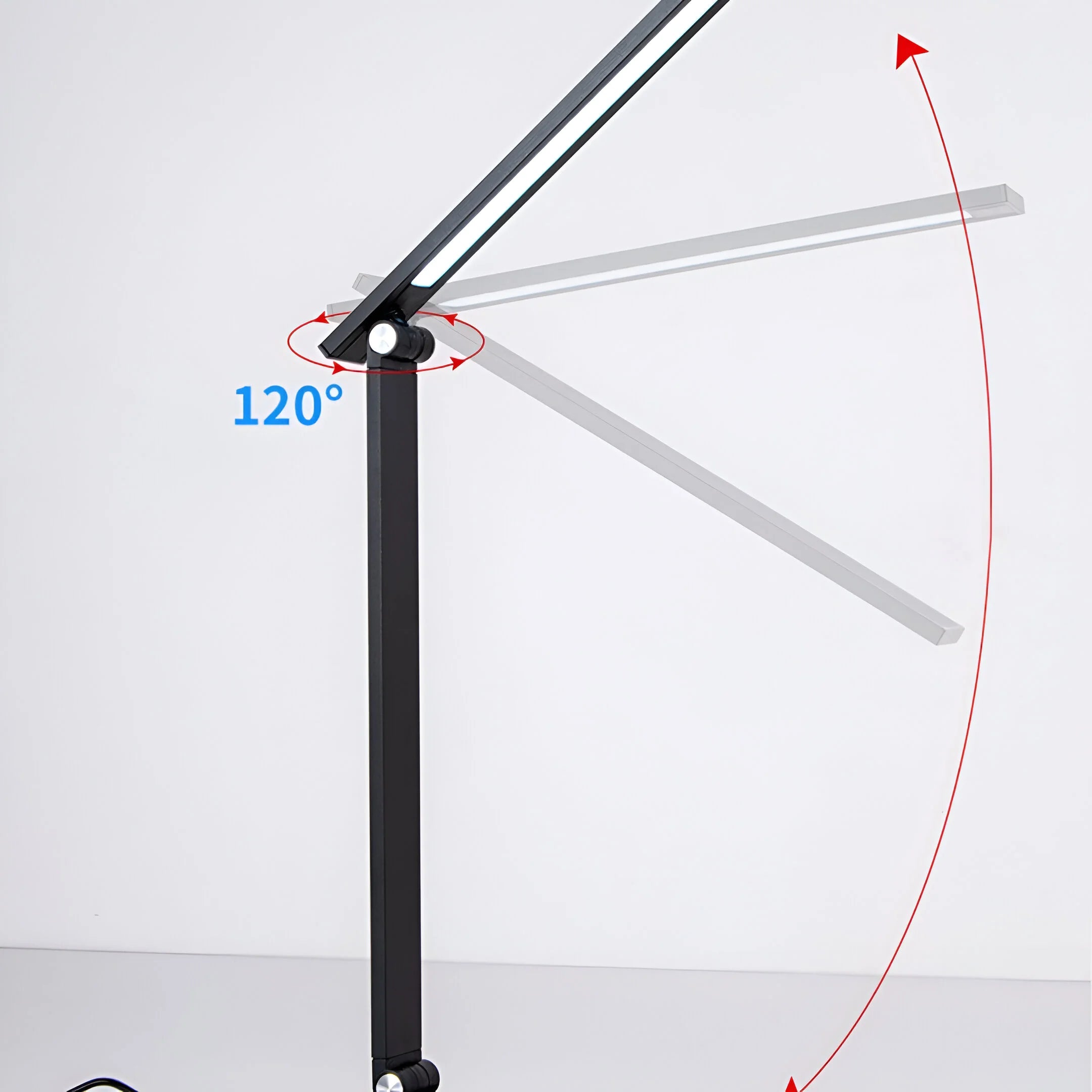 LumaFold – Foldable LED Table Lamp with Touch Dimming