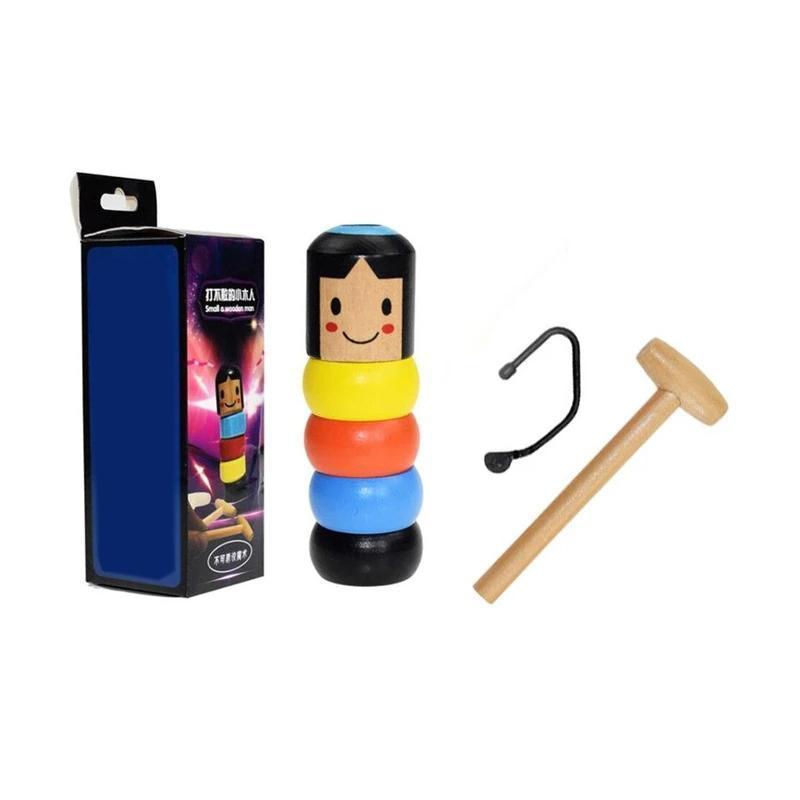 BowLift | Unbreakable Wooden Man Magic Toy
