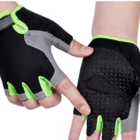 BowLift | Breathable Anti Slip Shock Absorbing Half Finger Cycling Gloves