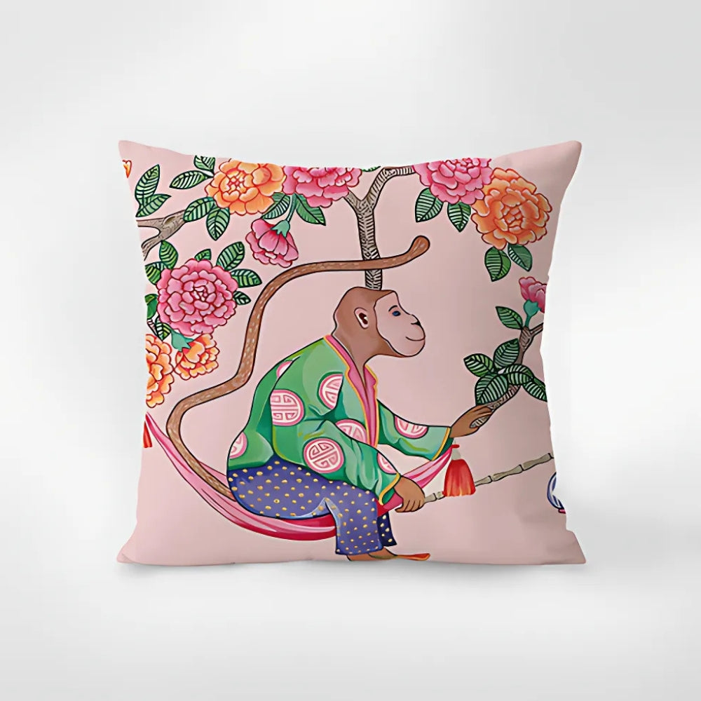 BowLift | Zebra Tapestry Tassel Cushion Cover