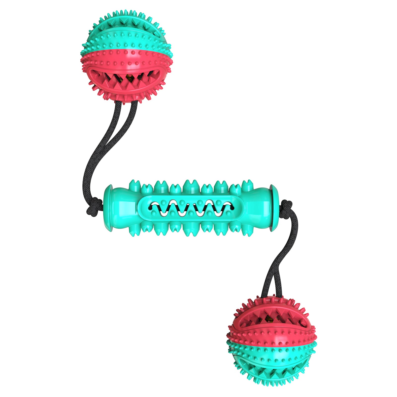 Dog Serrated Chew Toy / Dumbbell Style A / For Dogs