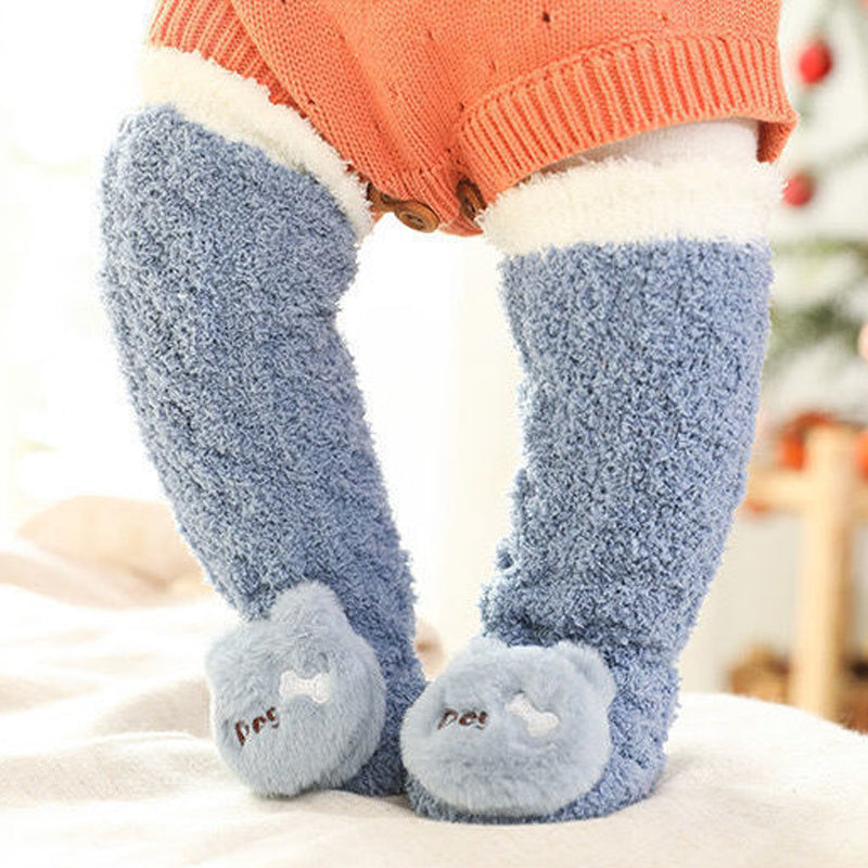 BowLift | Baby Winter Fluffy Fuzzy Socks