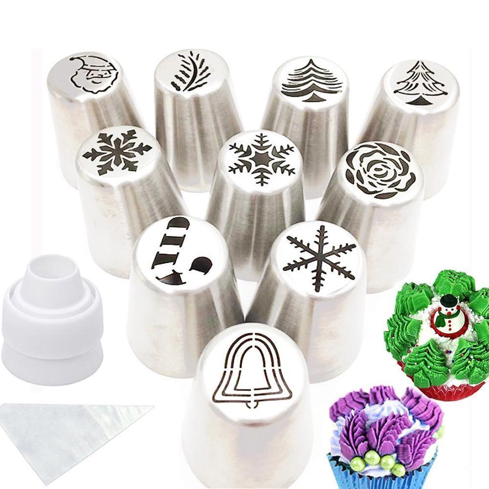 BowLift | Christmas Baking Piping Nozzle Set