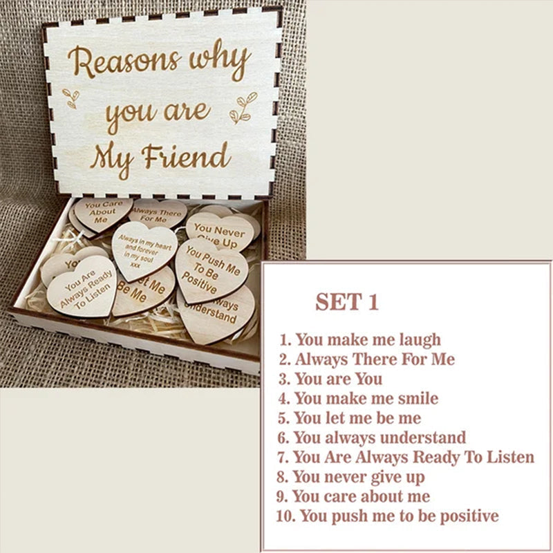 BowLift | "Reasons why you are my friend" Friendship gift