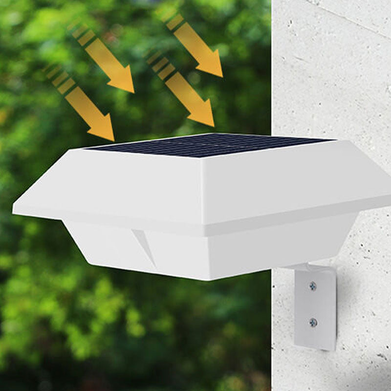 BowLift | Solar UFO Shape Design Fence Light LED Outdoor Wall Lamp