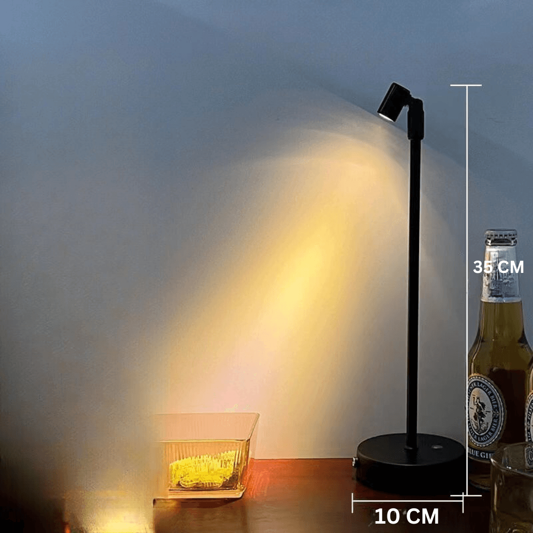 BowLift | VibeLume - Vintage Touch-Controlled Table Lamp