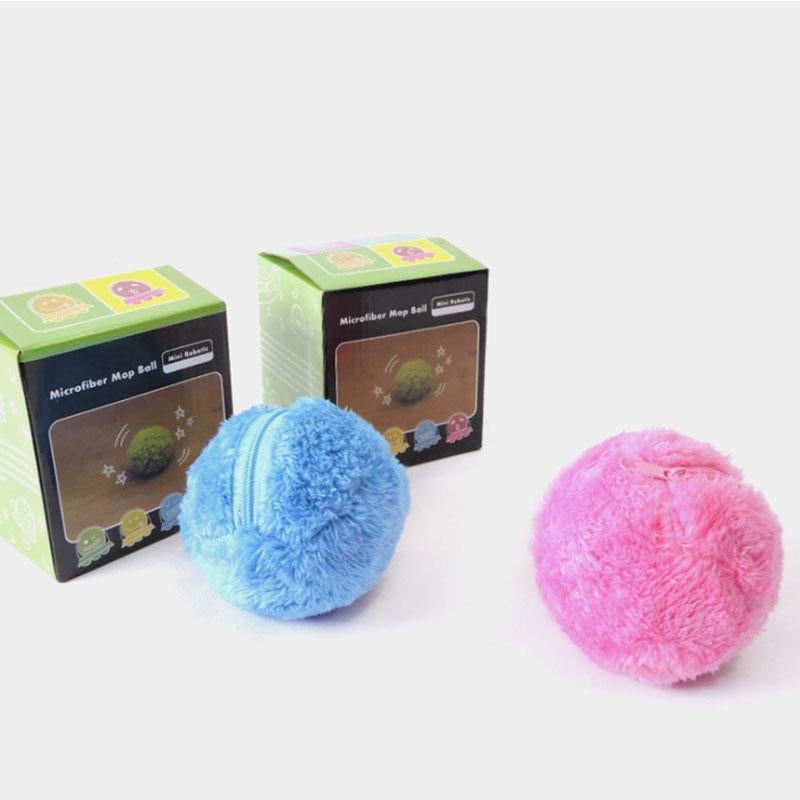 BowLift | Pet Electric Ball Toy with Plush Cover(4 Colors Included)
