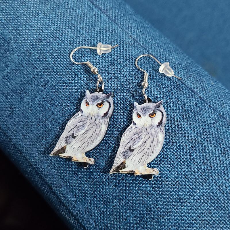 BowLift | Acrylic Drop Bird Earrings