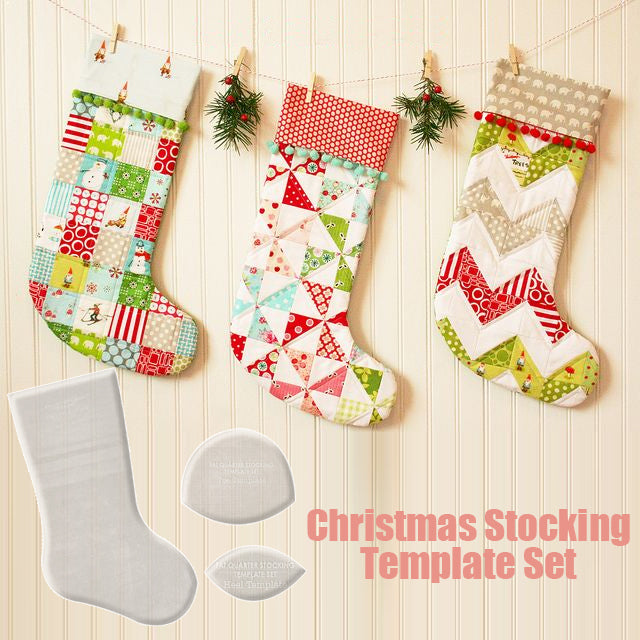 BowLift | Handmade Christmas Stocking Template Set - (With Instructions)
