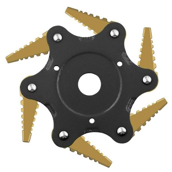 BowLift | 6 Blades Lawn Mower Blade Metal Brush Cutter Blades Trimmer Blade
