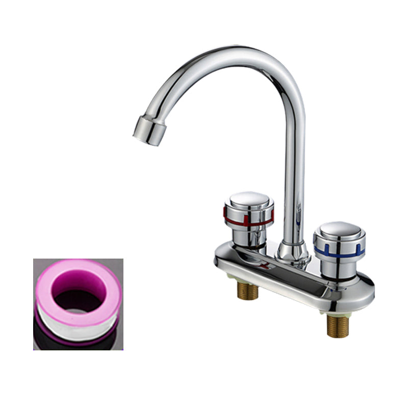 BowLift | 1or2-Handle Brushed Nickel Widespread Faucet 2 Hole Center Set Sink Faucet