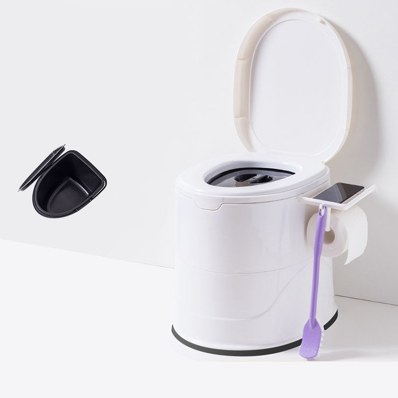 BowLift | Floor-mounted Plastic WC One-piece WC Modern Toilet Bowl