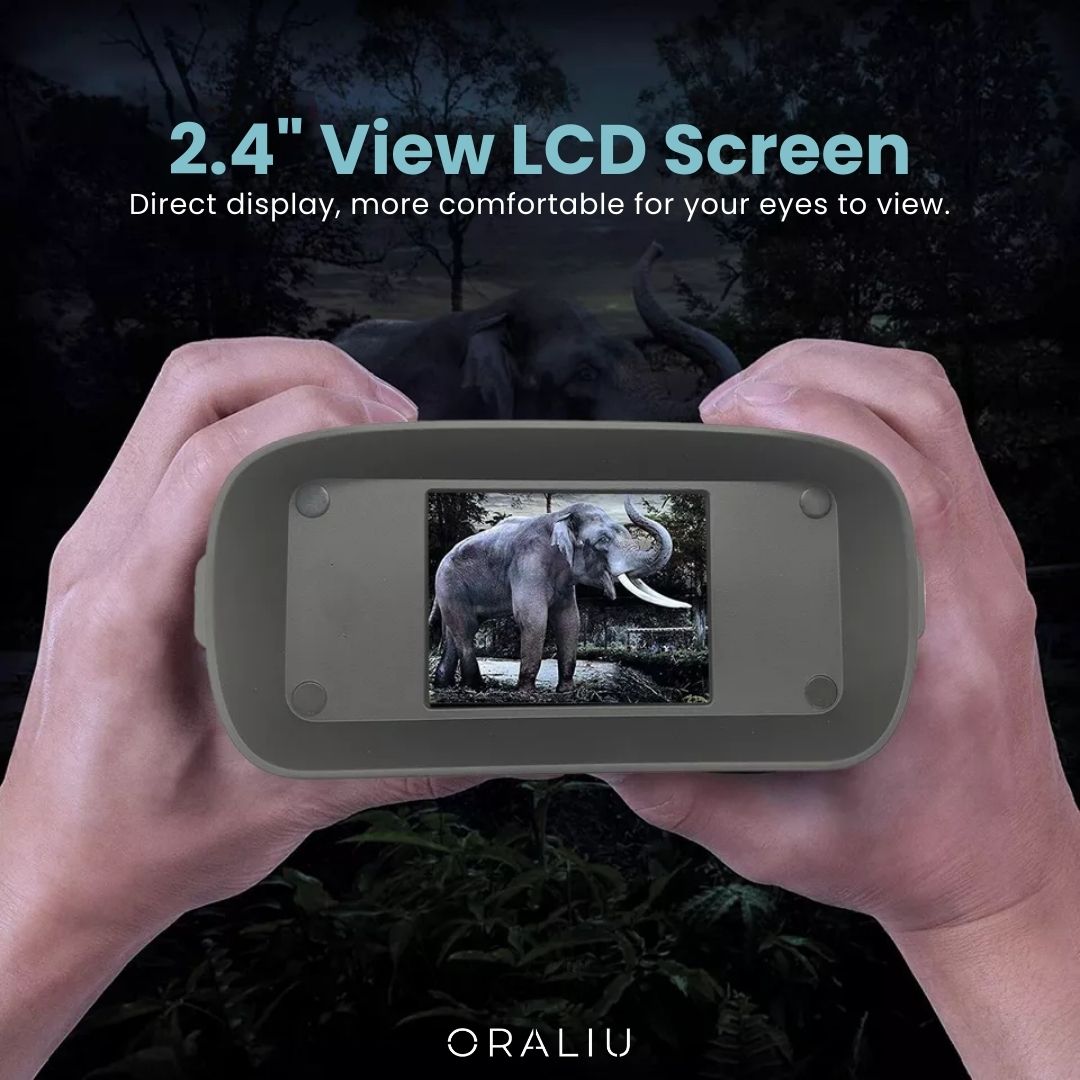 BowLift | Digital Night Vision Binoculars – 5x Zoom, Infrared, HD Quality