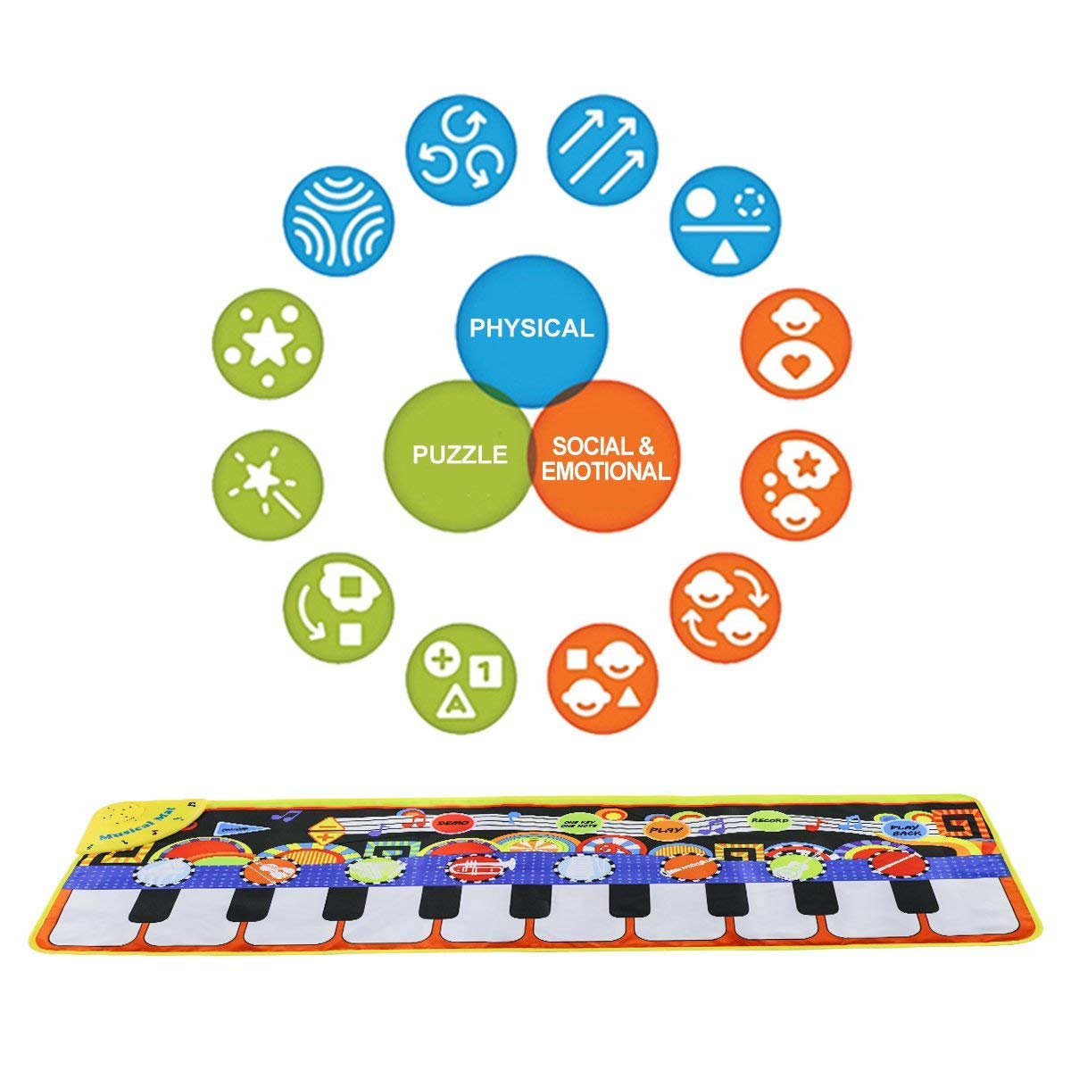 BowLift | Interactive Mat Sound Pattern Concert Hall for Kid