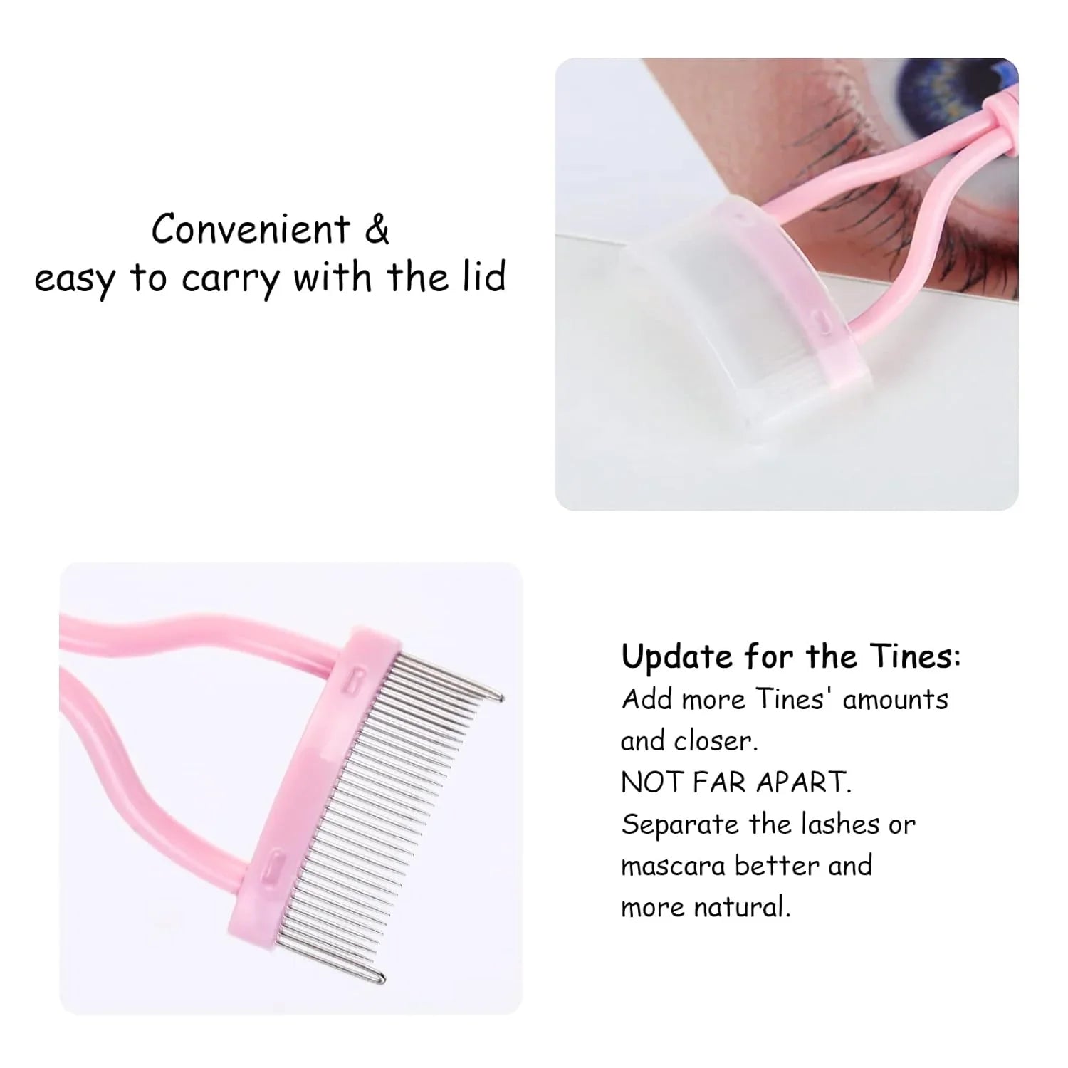 BowLift | Precision Eyelash Comb & Separator for Flawless Eyelashes