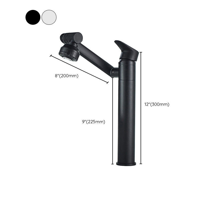 BowLift | Modern Copper Low Arc Centerset Faucets Bathroom Sink Faucet