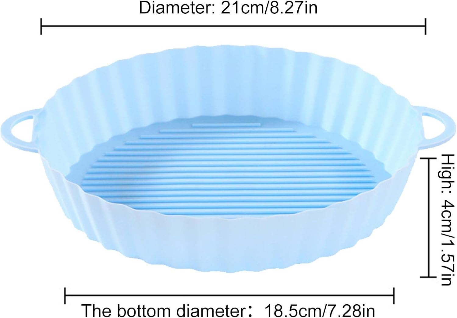BowLift | Silicone Insert for Air Fryer – Reusable, Non-Stick & Easy to Clean