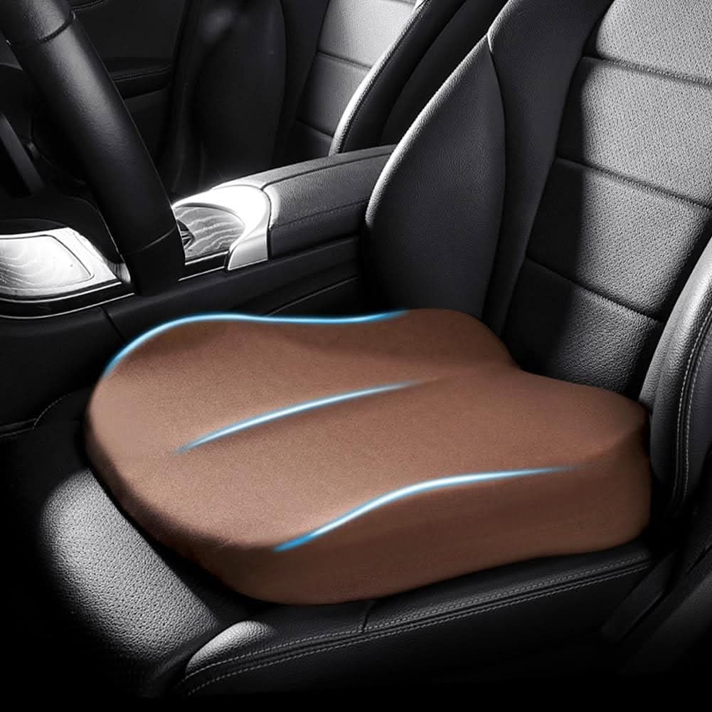 BowLift | Car Seat Booster Cushion for Adults – Memory Foam Ergonomic Support