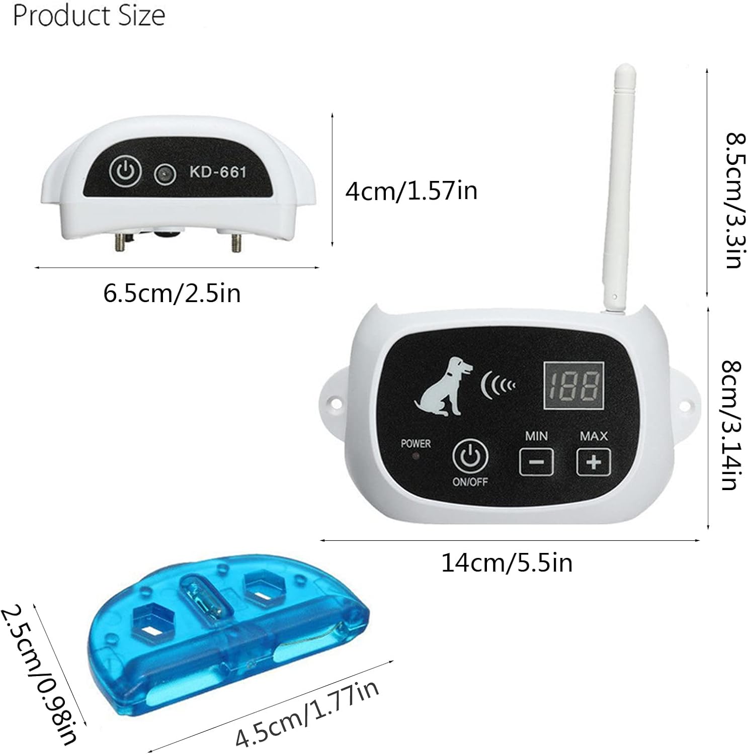 BowLift | Wireless Dog Fence Collar System | Waterproof, Rechargeable & Ideal for Home Training and Outdoor Adventures