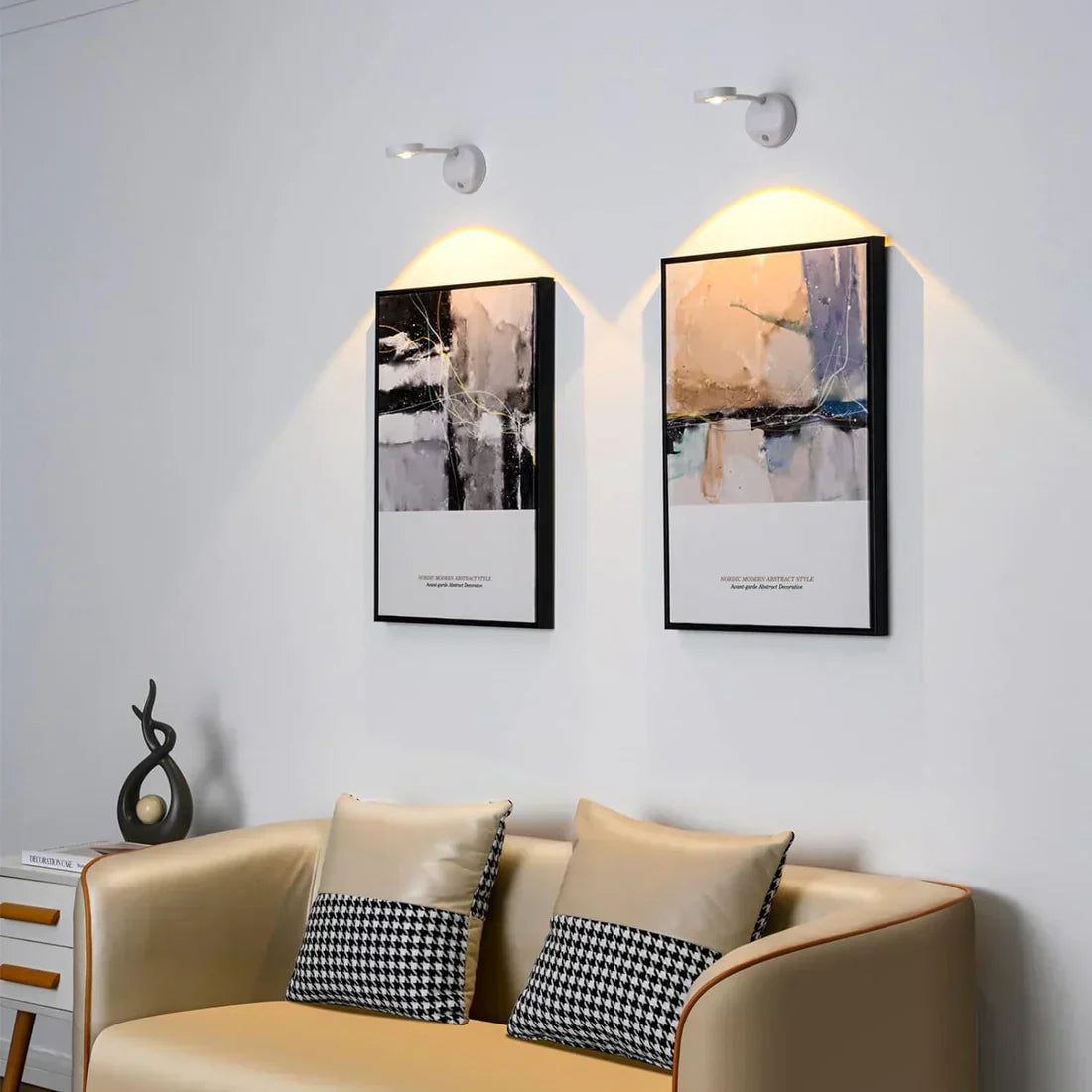 BowLift | Wall Spotlight – SmartGlow – rechargeable LED – motion sensor