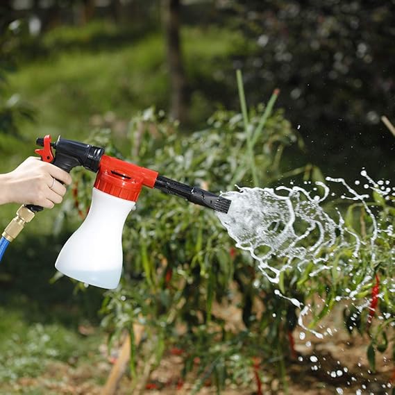 BowLift | Foam Sprayer with High-Pressure Nozzle – Efficient Cleaning Gun for Garden and Home