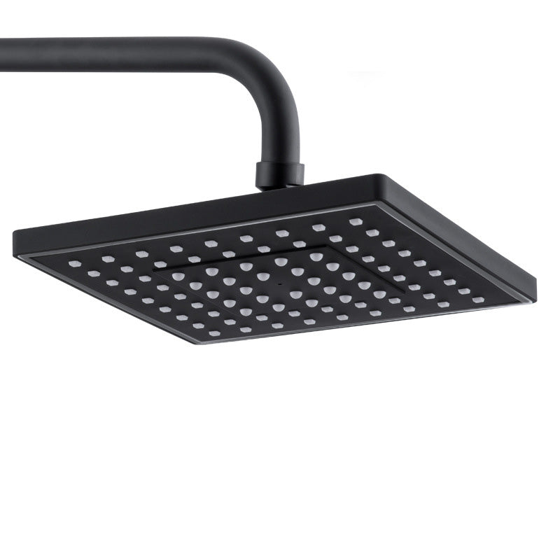 BowLift | Contemporary Style Shower Head Plastic Fixed Shower Head in Round and Square Shape