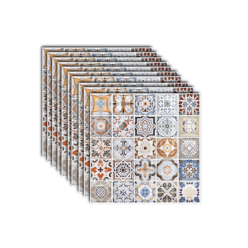 BowLift | 12"x 12" Resin Mosaic Tiles Square Self-Adhesive Tiles for Backsplash & Wall Tile