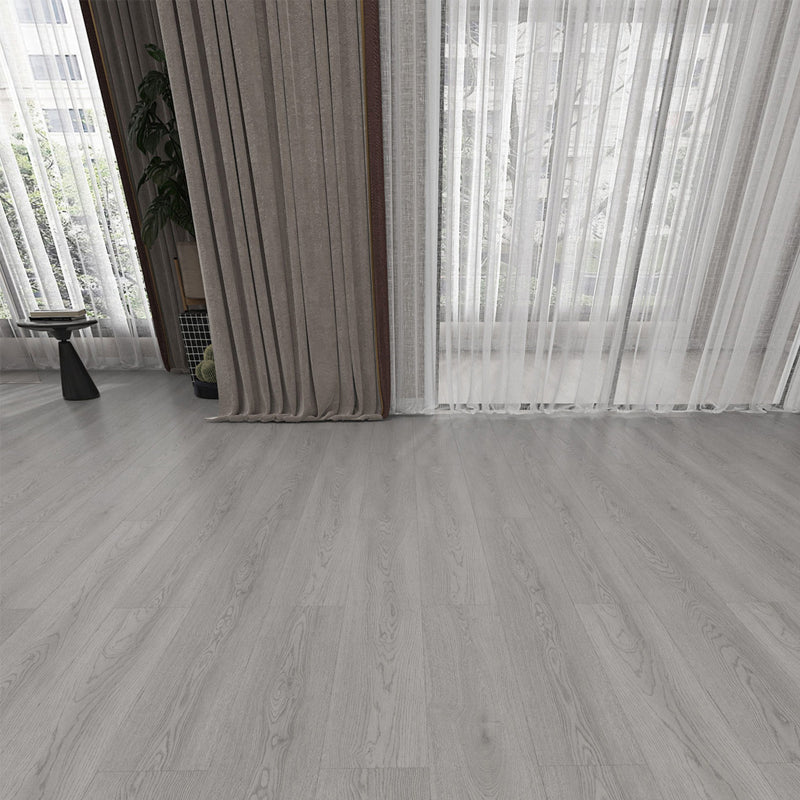 BowLift | 49"x8" width E0 natural solid wood laminate flooring, click-lock, waterproof