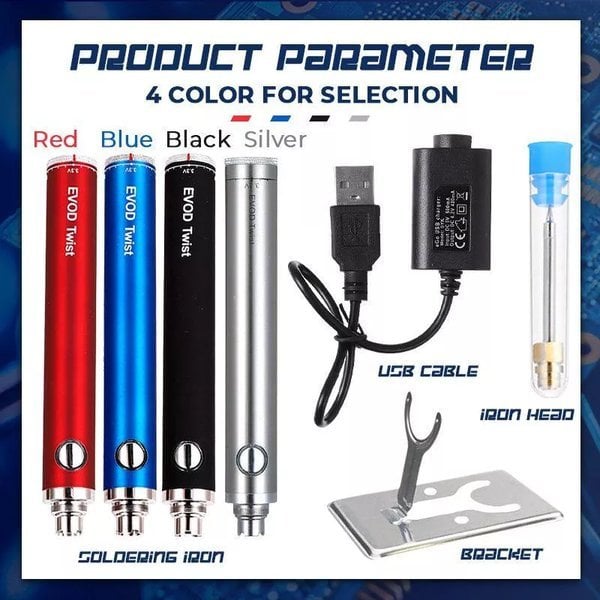 BowLift | Wireless Soldering Iron with Wireless Charging – Portable USB-powered Tool