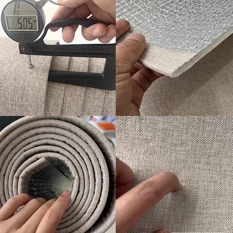 BowLift | Contemporary wall cladding with padded 1-piece peel and stick panel