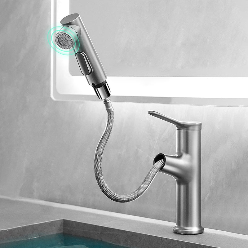 BowLift | Contemporary Single Color Faucet Low Arc Centerset Sink Faucet for Bathroom