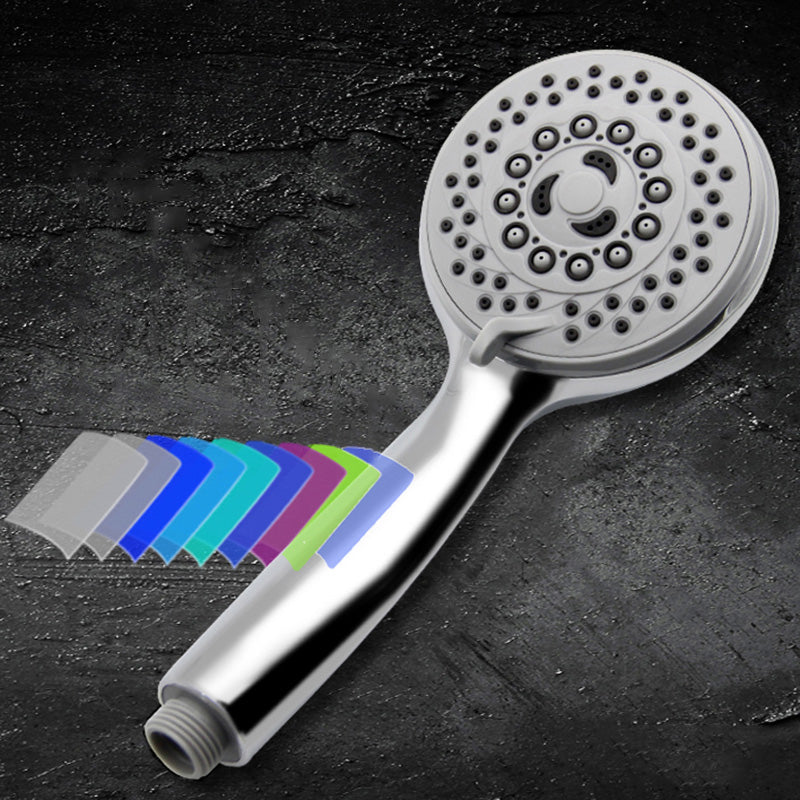 BowLift | Contemporary Style Shower Head Round Plastic Handheld Shower Head