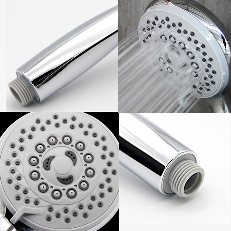 BowLift | Contemporary Style Shower Head Round Plastic Handheld Shower Head