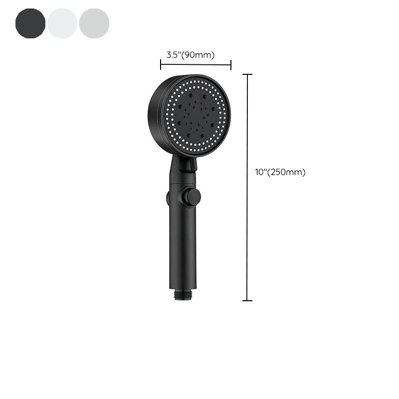 BowLift | Plastic Showerhead Modern Bathroom Showerhead with Adjustable Spray Pattern