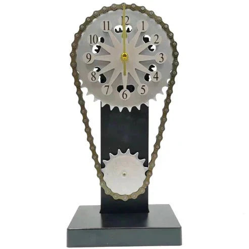 BowLift | Watch chain with movement - Silent rotating table clock