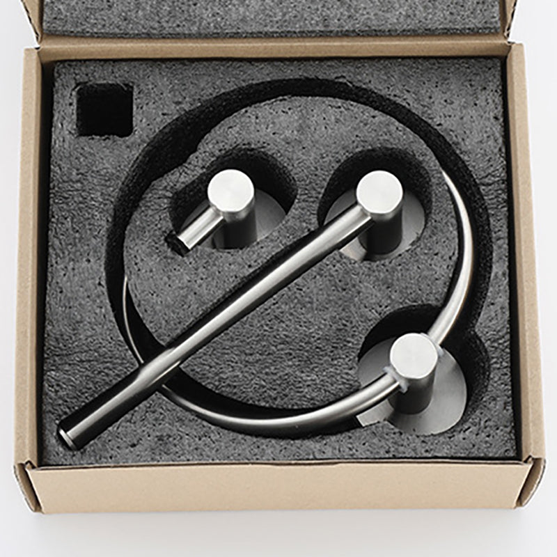 BowLift | Stainless Steel Bathroom Set 3-piece Modern Style Simple Bathroom Accessories Set