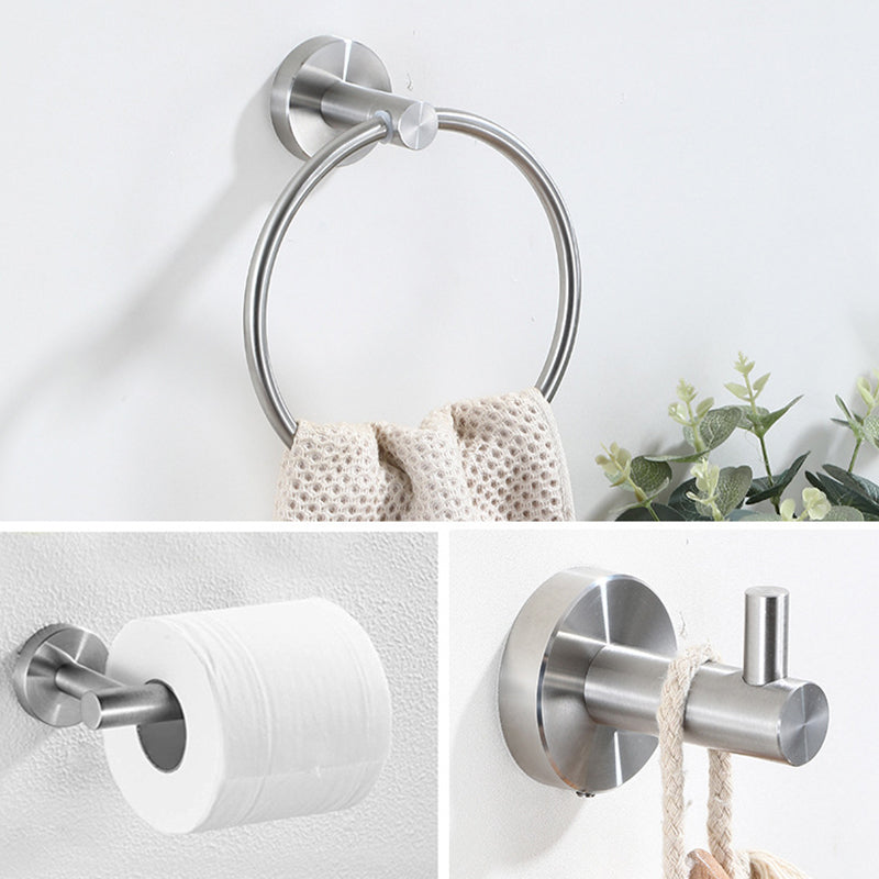 BowLift | Stainless Steel Bathroom Set 3-piece Modern Style Simple Bathroom Accessories Set