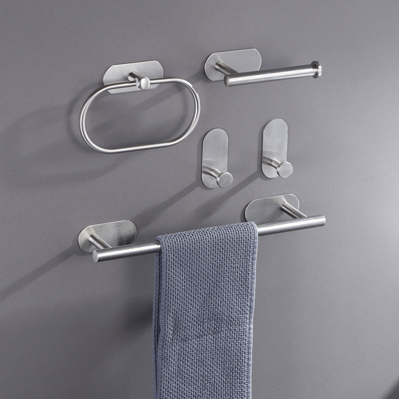 BowLift | Metal Bathroom Set 4-piece Modern Style Bathroom Fixtures Set