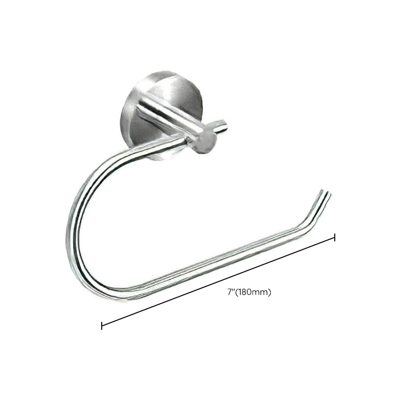 BowLift | Metal Simple Bathroom Accessories as a Single Piece or in a Set in Silver