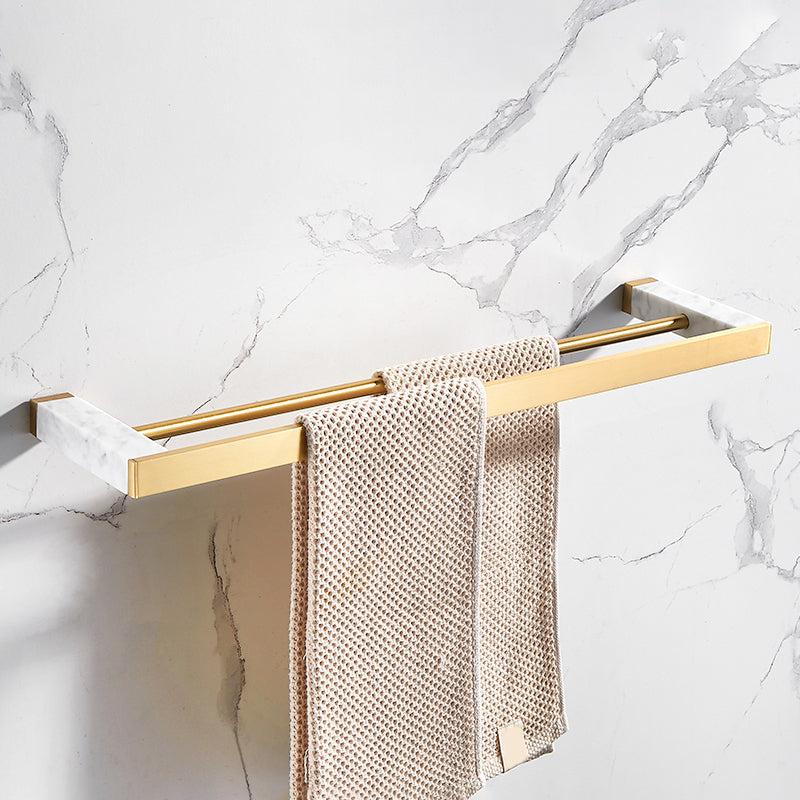 BowLift | Metal and Marble Bathroom Accessory Single or in Set in Gold