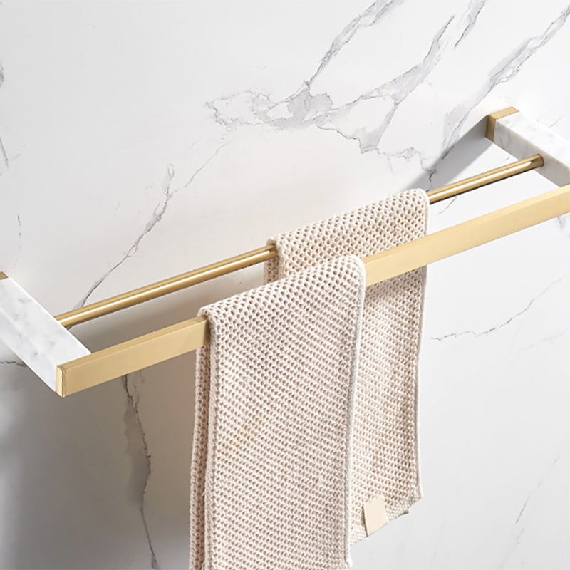 BowLift | Metal and Marble Bathroom Accessory Single or in Set in Gold