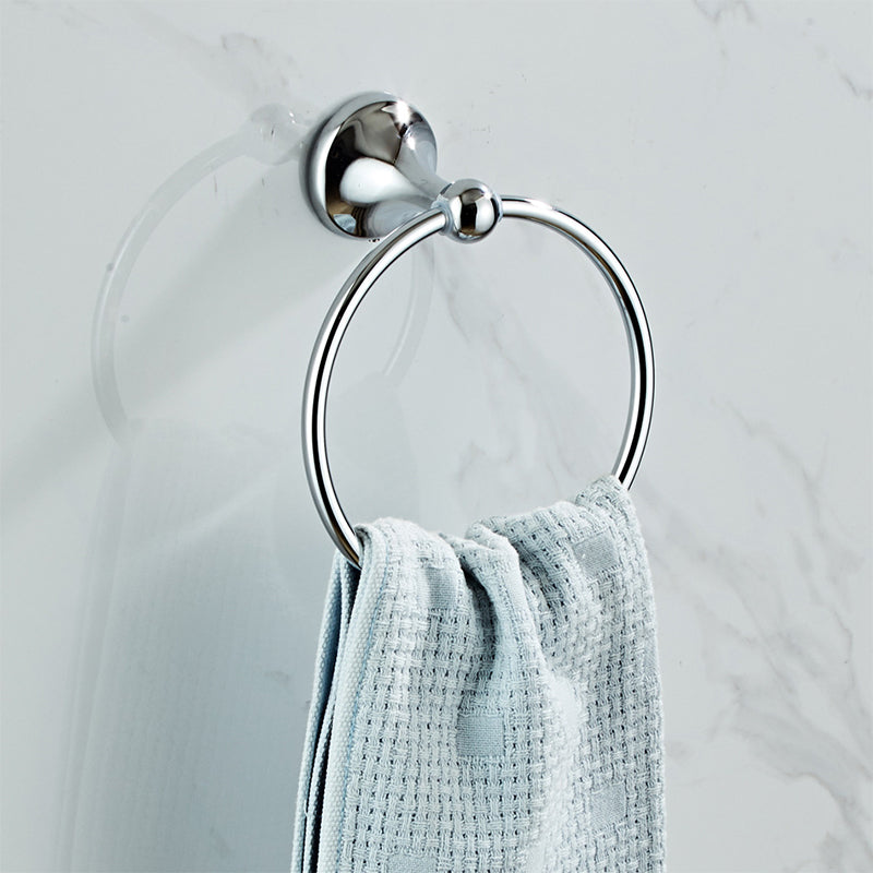 BowLift | Metal Bathroom Set Traditional Style Chrome Bathroom Accessories Set