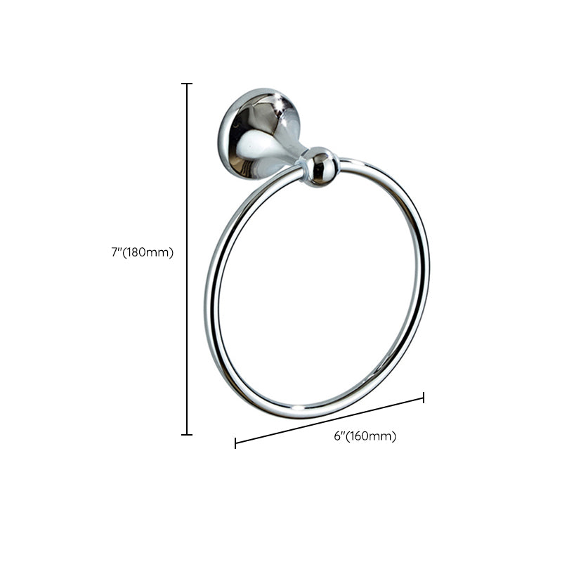 BowLift | Metal Bathroom Set Traditional Style Chrome Bathroom Accessories Set