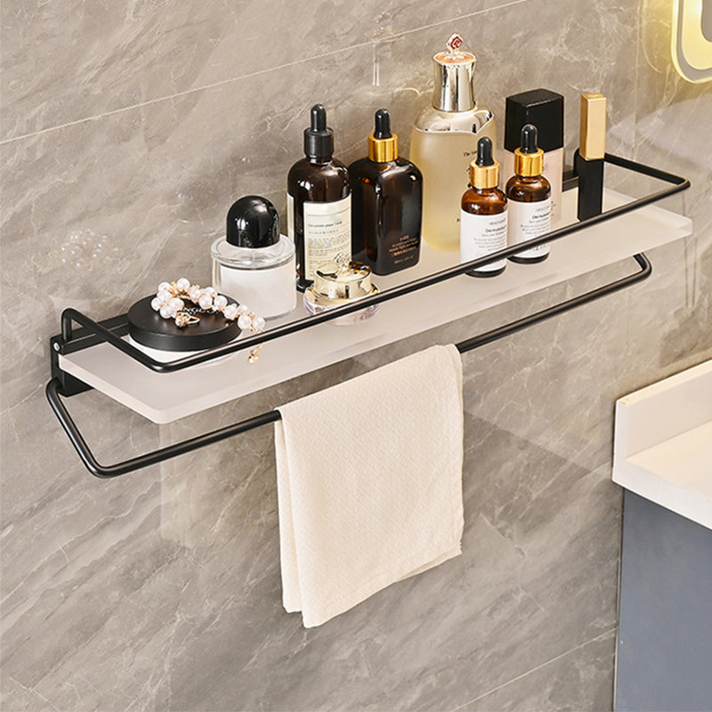 BowLift | Metal and acrylic bathroom accessories as a single piece or in a set in black