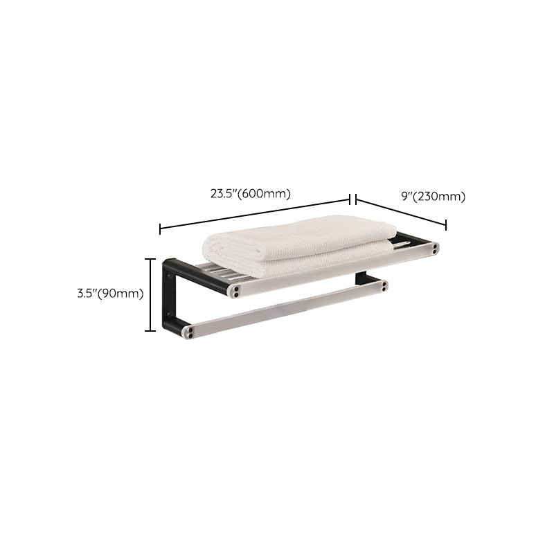 BowLift | Metal and acrylic bathroom accessories as a single piece or in a set in black